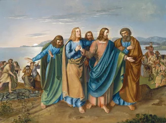 Jesus and his Disciples on the Sea of Galilee